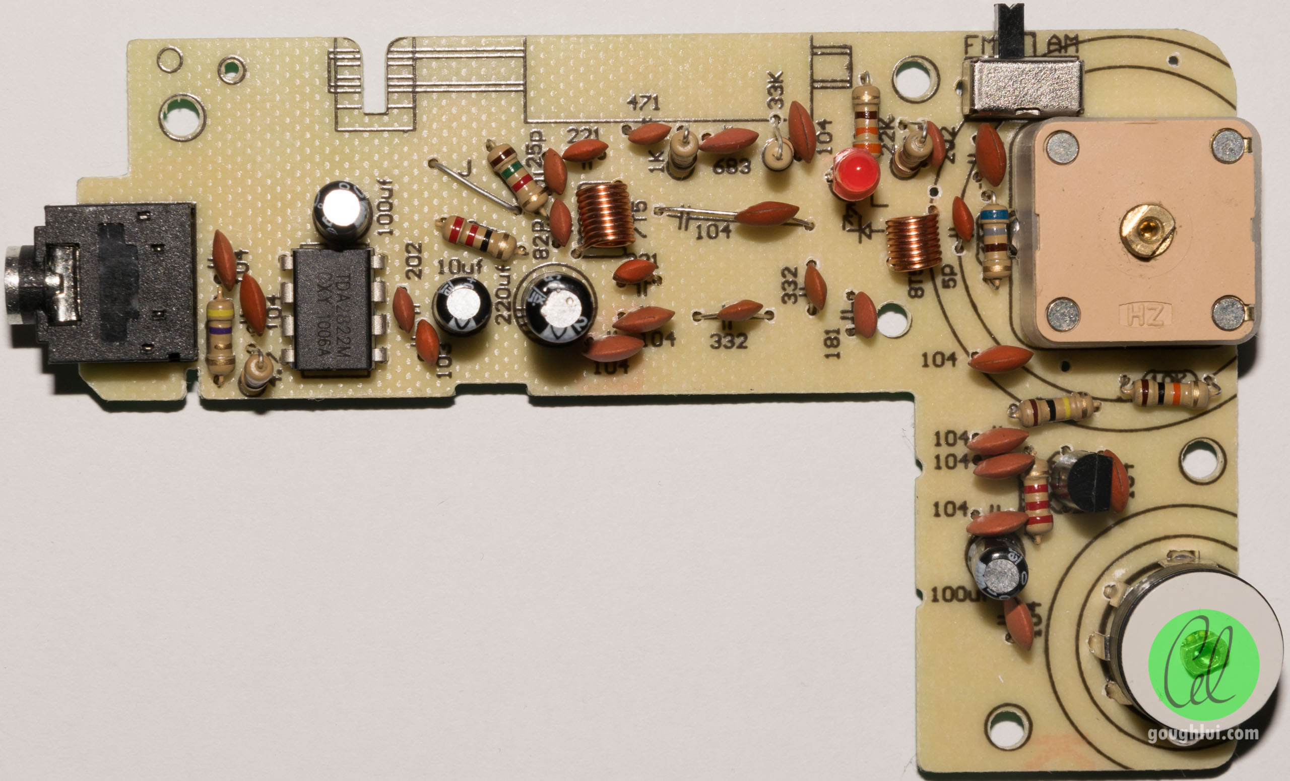 Радиоприемник cf210sp am fm схема