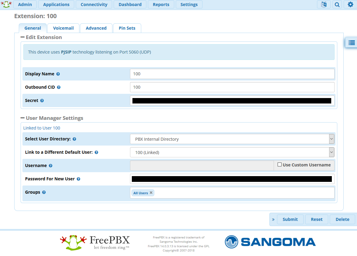 Freepbx план нумерации